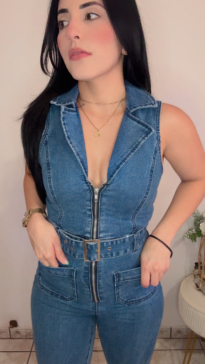 Denim Jumpsuit