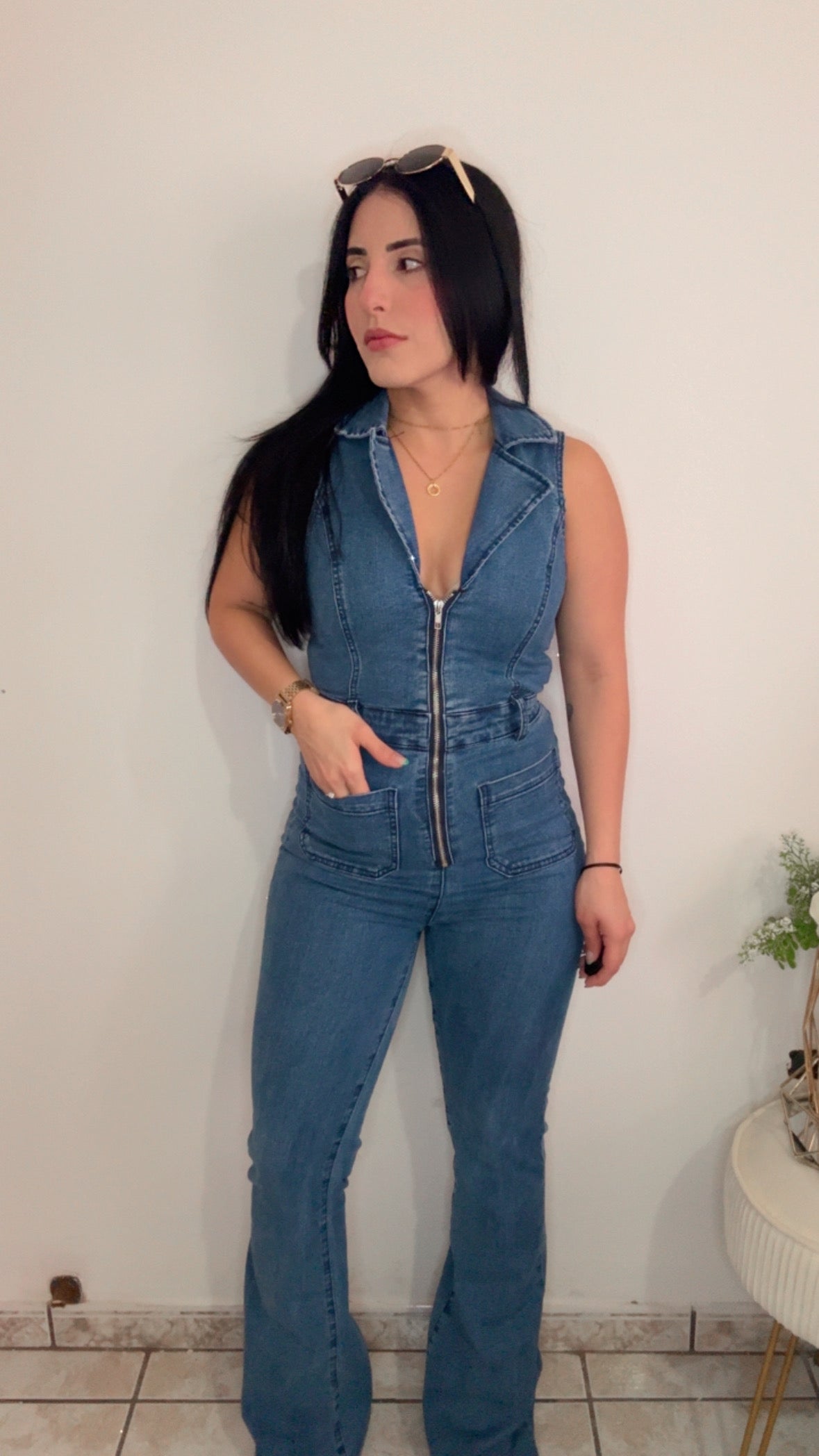 Denim Jumpsuit